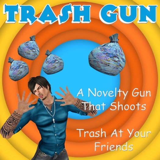 Second Life Marketplace Trash Gun